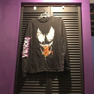 Venom long sleeve tee shirt.